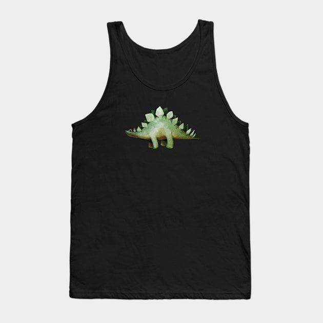 Stegosaurus Tank Top by bubbsnugg